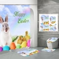 thumbnail image 1 of WIFKLSIIPG Easter Digital Print and Polyester Bathroom 4 Piece Set, 1 of 3