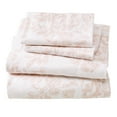 thumbnail image 6 of Great Bay Home Turkish Cotton Printed Flannel Sheet Set  (Twin XL, Toile - Blush Pink), 6 of 6