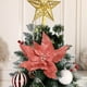 thumbnail image 4 of 1Pcs Christmas Tree Decoration Simulation Flower - Cloth Material Simulation Flower - Wedding/Party/Hall Scene Decoration - Holiday Gift, 4 of 6
