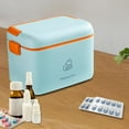 thumbnail image 3 of Caja Organizadora jinwen multiusos doble capa Naranja, 3 of 5