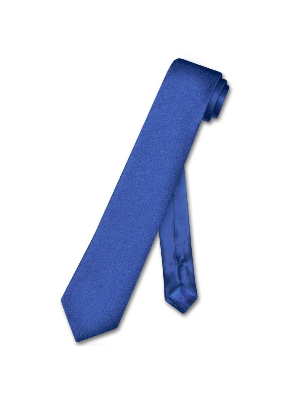 Biagio Boys NeckTie Solid ROYAL BLUE Color Youth Neck Tie 