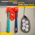 thumbnail image 6 of T Ball Stand for Kids and Toddlers 1-3, 3-5, 5-8. Baseball Set Includes 6 Large Balls, an Adjustable Tball Batting Tee, and a Pitching Machine. Kids Bat and Ball, T-Ball Sets for Kids, 6 of 9
