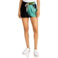 thumbnail image 1 of n:philanthropy Women's Rum Deconstructed Tie-Dye Mini Shorts with Drawstring, bcmo, XS, 1 of 1