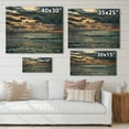 thumbnail image 4 of Designart 'Inspirational Quote and Ocean' Nautical & Coastal Print on Natural Pine Wood, 4 of 5