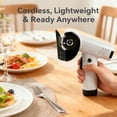 thumbnail image 6 of Rechargeable High-speed Cardboard Cutter - Rechargeable Cardboard Cutter High Speed Electric Box Cutter with 4 Adjustable Speed, Cordless Cardboard Box Opener Tool for Warehouse Yellow , 1Pcs, 6 of 7
