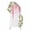 Pink, variant on Arch Covers, Pink Wisteria Arch Covers Stretchy Backdrop 5'x2.1', Spring Floral Flowers Leaves Botanical Spandex Fitted Round Top Chiara Arches Backdrop Cover for Wedding Party Birthday Banquet