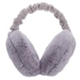thumbnail image 4 of Raindrops 1Pack Dark Grey Plush Earmuff Winter Ear Warmer For Women And Girls, 4 of 8
