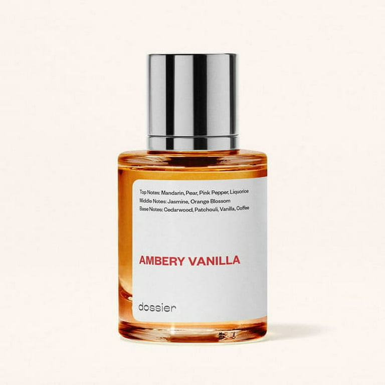 Dossier - Eau de Parfum - Ambery Vanilla - Inspired by YSL's Black Opium - Feminine - 1.7oz