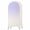 Purple, variant on Pink Blue Ombre Wedding Arch Cover,Stretchy Spandex Arch Backdrop Stand Covers 4 FT,Pink Gradient Color Modern Abstract Art Round Top Arched Backdrop Cover for Birthday Party Ceremony Baby Shower