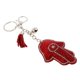 thumbnail image 4 of Borla Ojo Hamsa Mano Palma Colgante Hebilla Llavero Llavero Rojo Sunnimix Palm Key Chain Mujer, 4 of 8