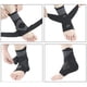 thumbnail image 5 of Soporte de tobillo Sunnimix Protección transpirable Elástico Cómodo Envoltura de pie Protector Correa de pie para gimnasio Rayas S gris, 5 of 8