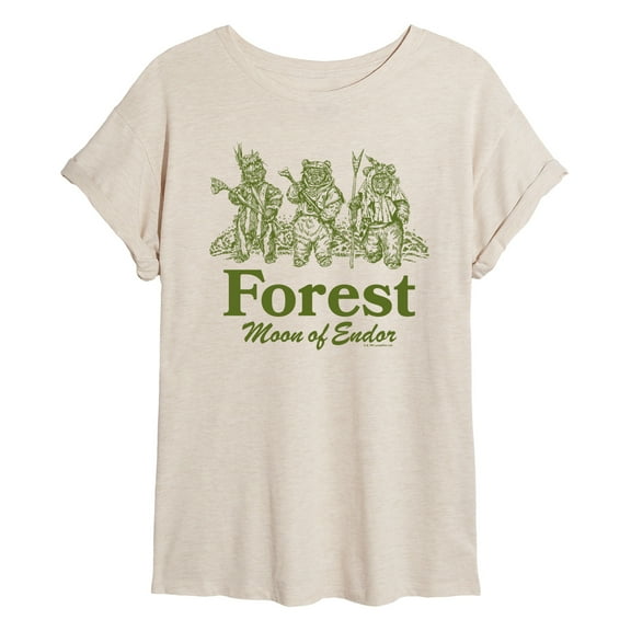 Star Wars - Forest Moon Endor Ewoks - Women's Oversized Tee