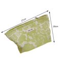 thumbnail image 2 of Bolsa de lavado de jacquard verde de cosméticos multifunción informal para el trabajo (estilo 5) JShteea Para Estrenar, 2 of 5
