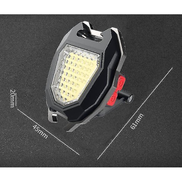 Llavero portátil Luz de encendedor de cigarrillos Linterna para acampar al aire libre Luz de emergencia recargable