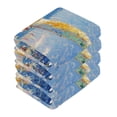 thumbnail image 4 of BZSMCE Towel Cotton Face Towel Soft Hand Towels Fashion Sailing Into The Horizon Pattern, 4 of 9