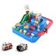 thumbnail image 4 of Race Track Crane Toys Educational Interactive Intelligence Playset Game Macaron Coche Aventure Toy Cars para 3 4 5 6 7 años de edad Niñas - Mini azul Sunnimix Playset del coche, 4 of 8