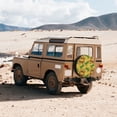 thumbnail image 2 of Spare Tire Cover, Tropical Funny Lizard Yellow Wheel Cover Tire Covers For Trailers Car Truck Camper Universal Tire Covering Fits Diameter14"-17", 2 of 4