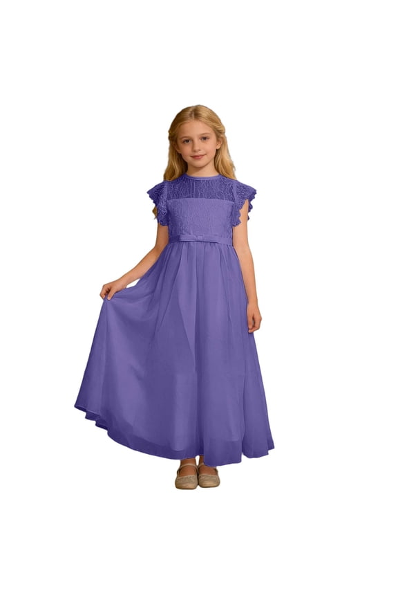 Elegant Girls Lace Satin Party Romper and Dress Ensemble for Occasions Lightweight Sheer Overlay Comfortable Fit for Weddings and Performances,2-3 Years