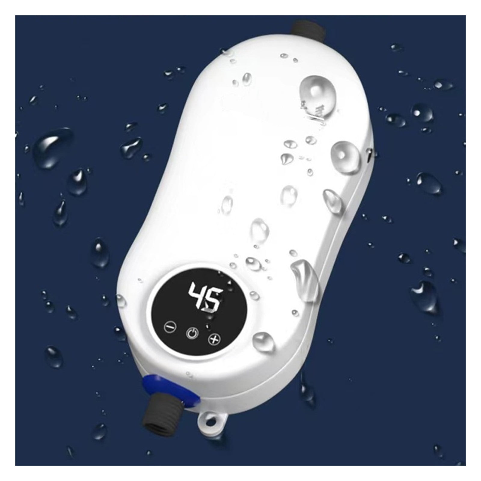 Home Intelligent Instant ElEctric Shower Water Heater Electric Water Heater Mini Tankless Kitchen Bathroom Shower ,Safety Protections