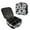 Black White Color Skulls, variant on Makeup Train Case with Adjustable Dividers,Cosmetic Bag Portable Portability Bag Case Gifts Black White Color Skulls