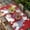 Red, variant on Christmas Blue Table Cloths for 3 Foot Rectangle Tables, Cute Gnomes Xmas Winter Snowflakes Patio Waterproof Elastic Fitted Tablecloths, Washable Rectangular Table Cover for Camping