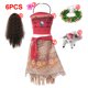 thumbnail image 3 of Disney-vestido de princesa Vaiana para niñas, disfraz de aventura en el océano, collar de corona de flores, fiesta de cumpleaños, Cosplay, 3 of 5