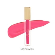 OULAC Kissproof Liquid Matte Lipstick, Lightweight and Fast Drying That Won't Transfer, Layers For Opaque Color, 4.5 mL / 0.15 fluid ounces, Pinky Kiss (M09)