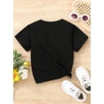 thumbnail image 2 of Girls' Capybara Graphic Tee - "I for THINK I Twins" Funny Design, Breathable & Comfy Short Sleeve Crew Neck Top for Summer Play, Casual Outdoor Youngsters Clothes, Fits Ages 8-14, Youngsters Summer C, 2 of 6