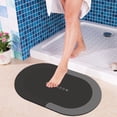 thumbnail image 3 of Puntoco Super Absorbent Floor Mat Bathroom Absorbent and Quick-Drying Carpet Floor Mats Door Bathroom Non-Slip Floor Mats 19.7X31.5Inch, 3 of 5