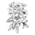 thumbnail image 2 of Spellbinders BetterPress Letterpress System Press Plates-Pressed Bouquet 1/Pkg, 2 of 6