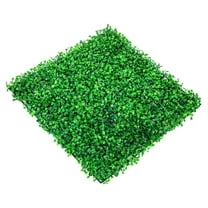 Artificial Boxwood Panels 10x10 inch, 12-Pack, UV Protected