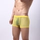 thumbnail image 4 of Gibobby Lencería para sexo Ropa interior de malla para hombres Deportes Cintura media Hombres Ocio Ropa interior sexy Íntimos transpirables(Amarillo, L), 4 of 5
