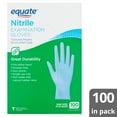 Equate Nitrile Examination Gloves, 100 count