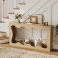 thumbnail image 1 of CABIHOME Table Étroite pour Sofa, Table Console 63 Pouces avec Rangement, Longue Table derrière le Canapé, pour Salon, Chambre, Entrée, Couloir, 1 of 7