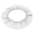 thumbnail image 1 of pitrice Birdcage Cover Mesh Elastic Opening Airy Seed Catcher Skirt Soft Ventilated Washable Reusable Netting Guard Protector White L, 1 of 9