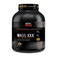 thumbnail image 1 of GNC AMP Mass XXX, proteína en polvo clínicamente probada para ganar peso, mejora la fuerza y ​​el tamaño, 780 calorías, 50 g de proteína, aminoácidos micronizados, creatina, betaína, chocolate, 13 por, 1 of 5