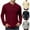 Wine, variant on Dovford Men's Henley Shirts Long Sleeve Basic Pullover Shirt Lightweight Button T-Shirts 2025