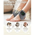 thumbnail image 2 of 2026 New Triple Method Massager, 3 in 1 Massager for Neuropathy - Heat Therapy, Shiatsu Kneading, Air Compression, Wireless Lengthened and Adjustable, 2 of 7