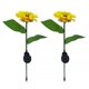thumbnail image 1 of Worallymy 2 uds. lámparas solares de simulación de girasol para exteriores 8 luces LED para iluminación de paisaje luces para plantas para jardín césped y Patio Worallymy JD735806458, 1 of 7