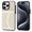 White, variant on Compatible with iPhone 16 Pro max Wallet Case for Women Crossbody Phone Case PU Leather Zipper Handbag Wrist Strap Cover Credit Card Holder,for Apple 16 Pro,Cell Phone Cases