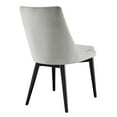 thumbnail image 4 of Modway Viscount Performance Velvet Dining Chair in Light Gray, 4 of 8