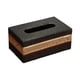 thumbnail image 4 of Porta pañuelos de piel sintética con base magnética para hotel y restaurante. Negro Pequeño, 4 of 9