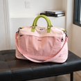 thumbnail image 1 of Quzzie Mallette pour Ordinateur Portable sur Roulettes Mallette Multifonctionnelle à Roulettes pour Femmes Hommes Travail Rose, 1 of 8