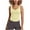 Yellow, variant on Timegard Tank Top Built in Bras for Women Workout Yoga Tops Gym Breathable Scoop V Neck Athletic Tee