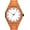 Orange, variant on Fashion Anime-Sketch Minimalist Men's Quartz Analog Watch with Silicone Band Trend Creative Design Sport Casual Waterproof Wristwatch Easy to Read