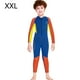 thumbnail image 3 of Wosthever Traje de neopreno portátil DIVE SAIL cuello 2,5mm resistente al sol elástico cálido mantenimiento 3 capas impermeable Deportes acuáticos Naranja XXL, 3 of 6