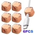 thumbnail image 3 of Wire Keeper 6 Clips Magnéticos para Cables Administrador Autoadhesivo, 3 of 9