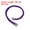 Dark Purple, variant on REGALWOVEN Waxed Necklace Cord Bulk Black Necklace String Rope Sky Blue 1.5mm