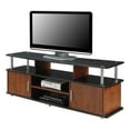 thumbnail image 1 of Pemberley Row Wood Cherry/Black TV Stand Rectangular 59" Easy Assembly, 1 of 3