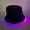 Pink, variant on Voska Unisex LED Glow Bucket Hat Outdoor Party Sun Hat Breathable Cotton Blend Beach Festival Light Up Cap Blue